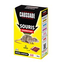 Souricide céréales forte infestation 5x20gr - CAUSSADE