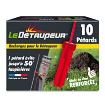 10 Recharges pour le Détaupeur - LE DETAUPEUR