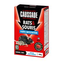 Rats & souris blocs fluorescents 200g - CAUSSADE