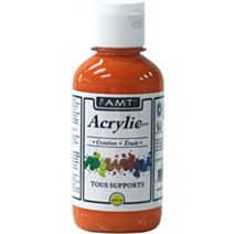 Peinture acrylique éducative 200 mL orange - FEVICRYL