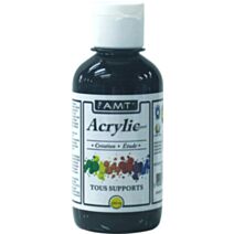 Peinture acrylique éducative 200 mL noir - FEVICRYL