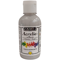 Peinture acrylique éducative 200 mL argent métallisé - FEVICRYL