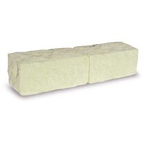 Bordure de jardin Béton 50x8,5x12cm Ivoire