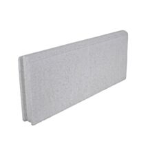 Bordure Béton Lisse 20x50x5cm gris - NEXTERIA