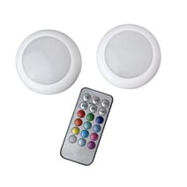 Appliques LED de miroir Calisia multipose blanc 8W