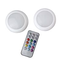 2 spots LED Desda à piles