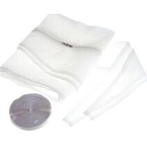 Kit étanchéité polyester 400x37cm blanc pour climatiseur mobile