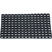 Tapis grattant caillebotis noir - 60 x 40