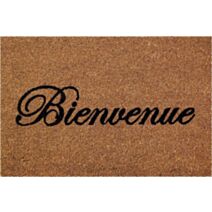 Tapis grattant coco naturel text bienvenue 40x60cm
