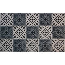 Tapis grattant COCO Naturel Carreau ciment 45x75cm