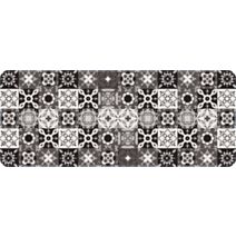 Tapis de cuisine carreaux ciment 50 x 120 cm - ID GROUP