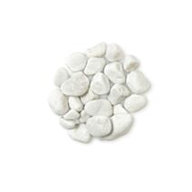 Sac galet blanc Carrara 25/40 25kg - MINERIALE