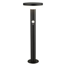 Borne solaire Spheria 3000K 600lm détecteur noir - XXCELL