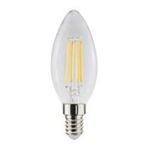 Ampoule c35 fil E14 clair 4.5W 2700k 470LM bt1