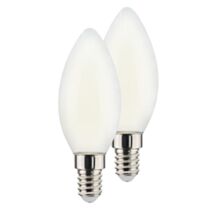 Ampoule c35 fil E14 dépol 4.5W 4000k 470LM bt2