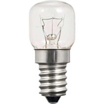 Ampoule tube t22 incand four 300° clair E14 15W 2700k