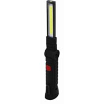 Torche led orientable rechargeable noire 3w