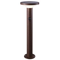 Borne spheria solaire rouille 3000K 600lmdétecteur - XXCELL