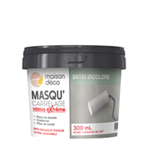 Enduit Masqu'Carrelage Et Mur xtrem Satin Vernis 0,3L - MAISON DECO