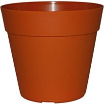 Pot de fleurs Cocoripot Jade Ø20cm Brique