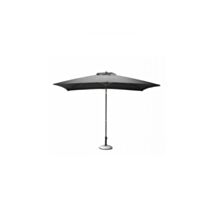 Parasol droit manivelle gris 300x200cm - PRO LOISIRS