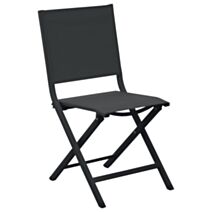 Chaise "THEMA" noir - PRO LOISIRS