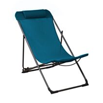 Globe chilienne pliante acier/tpep - graphite/bleu