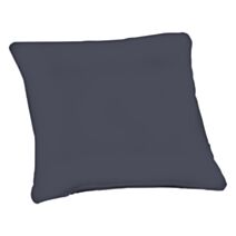 Coussin Déco déhoussable 40x40x10cm Gris Anthracite