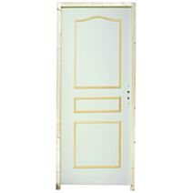 Décoration pour porte d’intérieur en bois exotique - SKYLAB