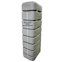 Récupérateur d'eau dune matière plastique grège 320L - BELLI