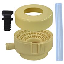 Kit raccord pour chéneau beige Ø70-80-100 et 75 mm
