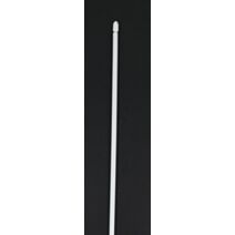 Lot de 2 tringles extensible ronde 80 x 110 - blanc