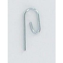 Agrafe métal escargot x 25 - argent