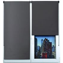 Store enrouleur occultant 45 x 90 cm chocolat - LUANCE 