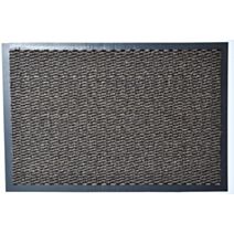Tapis Lisa polypro/PVC taupe - 120 x 80