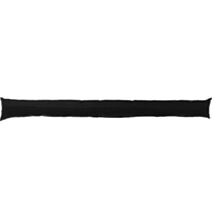 Boudin de porte simple bourrelet 80 cm noir - LUANCE
