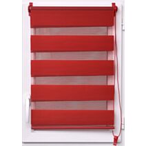 Store enrouleur Jour/Nuit 60x180cm rouge piment - LUANCE