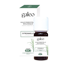 Huile essentielle biologique 10 mL citronnelle - GALEO