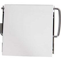 Dérouleur papier wc mdf - blanc - TENDANCE