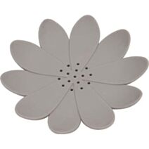Porte-savon forme nenuphar taupe - TENDANCE