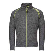 Gilet Lenny XXL gris chine/jaune fluo