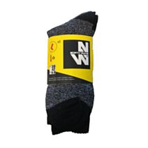 Chaussette Billy 39-42 noir/gris