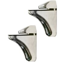 2 supports tablettes à pince