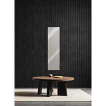 Miroir rectangulaire avec bords polis 90x25cm