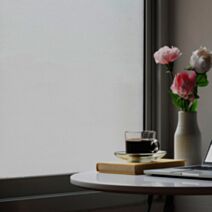 Film électrostatique pour vitrage dépoli givré 250x90cm - EASYPROTEC