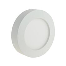 Plafonnier Rond Encastré Ultraplat 1400lm ∅22cm IP44 Blanc - XANLITE