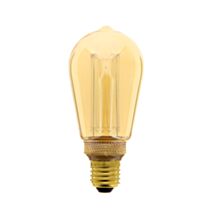 Ampoule LED ST64 Hologramme Edison ambrée culot E27 200 L 20W 1800K - XANLITE