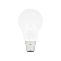 2 ampoules led SMD A60 opaque B22 806lm 60W 2700K blanc chaud
