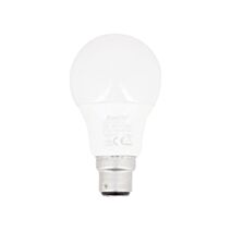 2 ampoules led SMD A60 opaque B22 806lm 60W 2700K blanc chaud