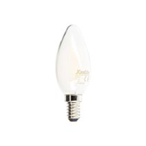 2 ampoules filament led opaque E14 806lm 60W blanc chaud - XANLITE